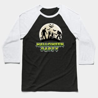 Halloween Party Baseball T-Shirt